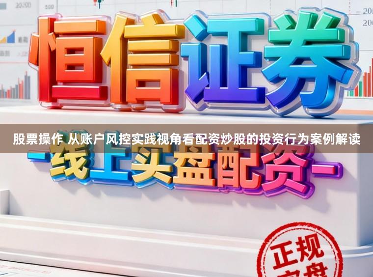 股票操作 从账户风控实践视角看配资炒股的投资行为案例解读